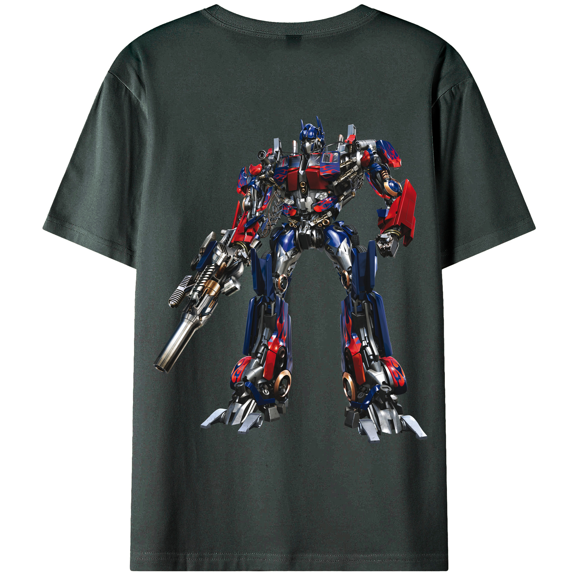 （画像用）  綿100％ メンズ半袖Tシャツ（バックプリント） 通気性